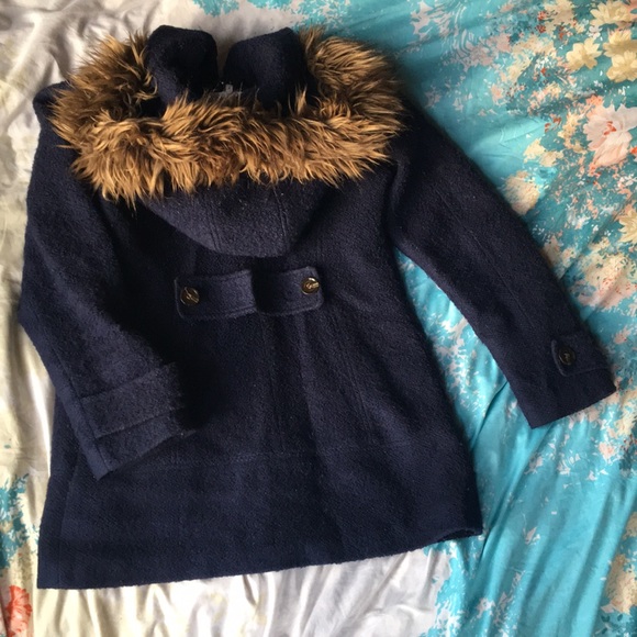 Calvin Klein Navy Jacket - Picture 2 of 5